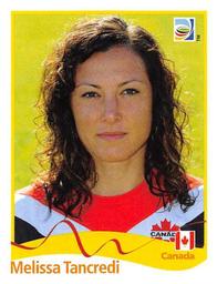 2011 Panini FIFA Women's World Cup Stickers #63 Melissa Tancredi Front