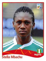 2011 Panini FIFA Women's World Cup Stickers #76 Stella Mbachu Front