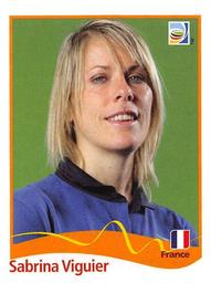 2011 Panini FIFA Women's World Cup Stickers #93 Sabrina Viguier Front