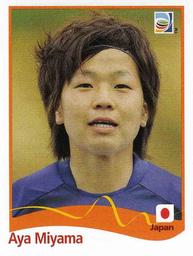 2011 Panini FIFA Women's World Cup Stickers #111 Aya Miyama Front