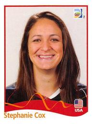 2011 Panini FIFA Women's World Cup Stickers #183 Stephanie Cox Front