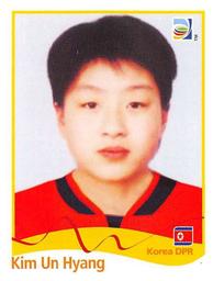 2011 Panini FIFA Women's World Cup Stickers #210 Kim Un Hyang Front