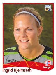 2011 Panini FIFA Women's World Cup Stickers #294 Ingrid Hjelmseth Front