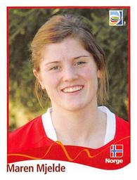 2011 Panini FIFA Women's World Cup Stickers #297 Maren Mjelde Front
