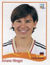 2011 Panini FIFA Women's World Cup Stickers #36 Ariane Hingst Front