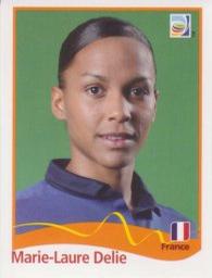 2011 Panini FIFA Women's World Cup Stickers #98 Marie-Laure Delie Front