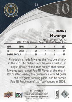 2011 SP Game Used #35 Danny Mwanga Back