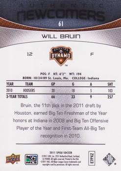 2011 SP Game Used #61 Will Bruin Back