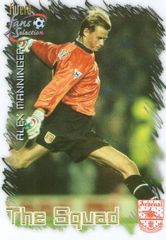 1999 Futera Arsenal Fans' Selection #11 Alex Manninger Front