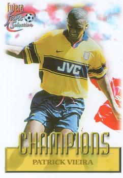 1999 Futera Arsenal Fans' Selection #78 Patrick Vieira Front
