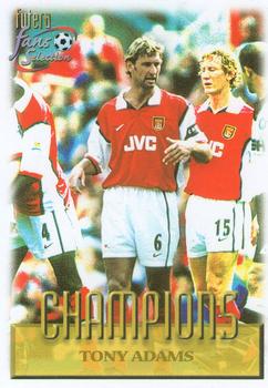 1999 Futera Arsenal Fans' Selection #80 Tony Adams Front