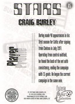 1999 Futera Celtic Fans' Selection #65 Craig Burley Back