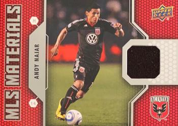 2011 Upper Deck MLS - MLS Materials #M-AN Andy Najar Front