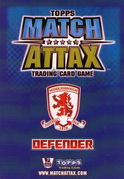 2008-09 Topps Match Attax Premier League #NNO Robert Huth Back