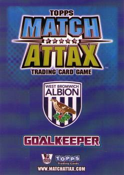2008-09 Topps Match Attax Premier League #NNO Scott Carson Back
