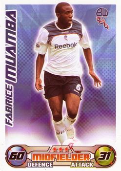 2008-09 Topps Match Attax Premier League #NNO Fabrice Muamba Front