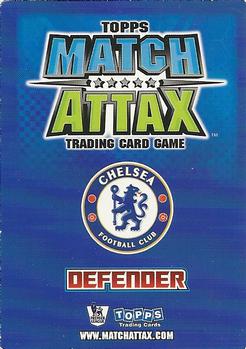2008-09 Topps Match Attax Premier League #NNO Ashley Cole Back