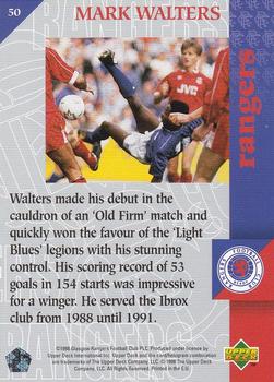 1998 Upper Deck Rangers #50 Mark Walters Back