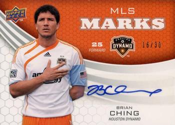 2010 Upper Deck MLS - MLS Marks #MK-BC Brian Ching Front