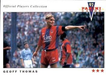 1992 Panini UK Players Collection #60 Geoff Thomas Front