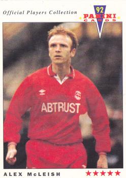 1992 Panini UK Players Collection #278 Alex McLeish Front