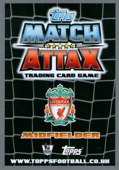 2011-12 Topps Match Attax Premier League #140 Steven Gerrard Back