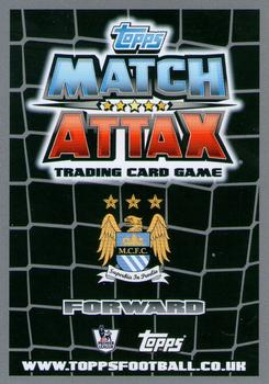 2011-12 Topps Match Attax Premier League #147 Carlos Tevez Back