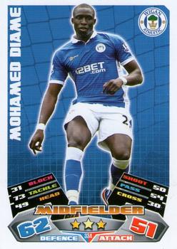 2011-12 Topps Match Attax Premier League #334 Mohamed Diame Front