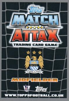 2011-12 Topps Match Attax Premier League #159 David Silva Back