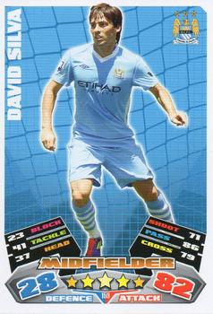 2011-12 Topps Match Attax Premier League #159 David Silva Front
