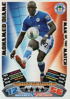 2011-12 Topps Match Attax Premier League #416 Mohamed Diame Front