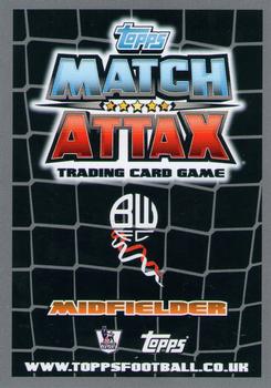 2011-12 Topps Match Attax Premier League #66 Fabrice Muamba Back