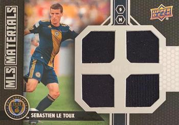 2011 Upper Deck MLS - MLS Materials Quad #M-SL Sebastien Le Toux Front
