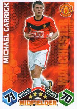 2009-10 Topps Match Attax Premier League #NNO Michael Carrick Front