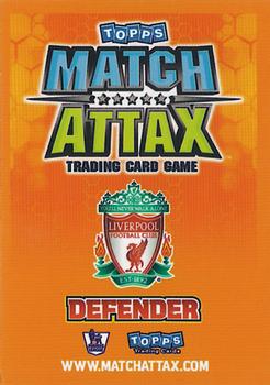 2009-10 Topps Match Attax Premier League #NNO Jamie Carragher Back