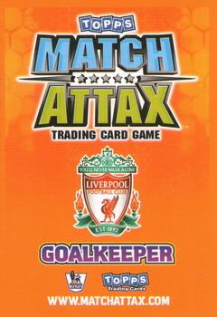 2009-10 Topps Match Attax Premier League #NNO Pepe Reina Back