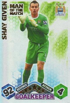 2009-10 Topps Match Attax Premier League #NNO Shay Given Front