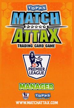 2009-10 Topps Match Attax Premier League #NNO Gianfranco Zola Back