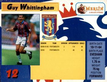 1993 Merlin's Premier League #12 Guy Whittingham Back