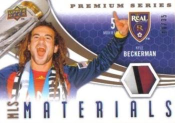 2010 Upper Deck MLS - MLS Materials Premium Series #M-KB Kyle Beckerman Front