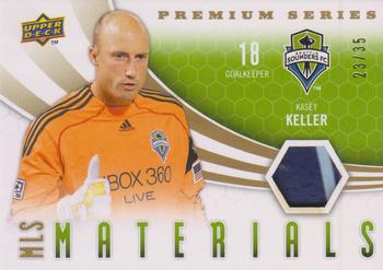 2010 Upper Deck MLS - MLS Materials Premium Series #M-KK Kasey Keller Front