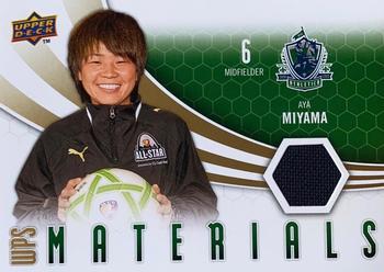 2010 Upper Deck MLS - WPS Materials #W-AM Aya Miyama Front