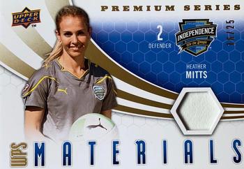 2010 Upper Deck MLS - WPS Materials Premium Series #W-HM Heather Mitts Front