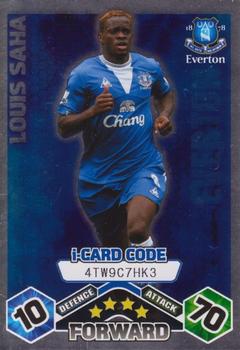 2009-10 Topps Match Attax Premier League Extra #NNO Louis Saha Front