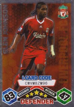 2009-10 Topps Match Attax Premier League Extra #NNO Glen Johnson Front