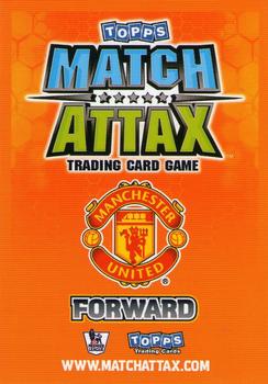 2009-10 Topps Match Attax Premier League Extra #NNO Wayne Rooney Back