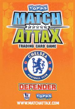 2009-10 Topps Match Attax Premier League Extra #NNO Paulo Ferreira Back