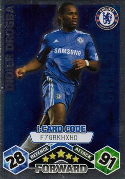 2009-10 Topps Match Attax Premier League Extra #NNO Didier Drogba Front
