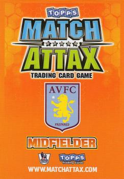 2009-10 Topps Match Attax Premier League Extra #NNO Ashley Young Back