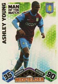 2009-10 Topps Match Attax Premier League Extra #NNO Ashley Young Front
